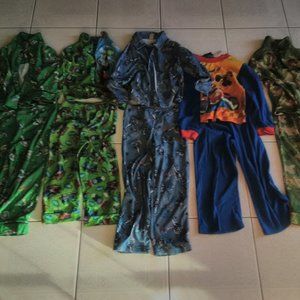 Boys Pajama Sets - 5 Sets (5-6 Boys)